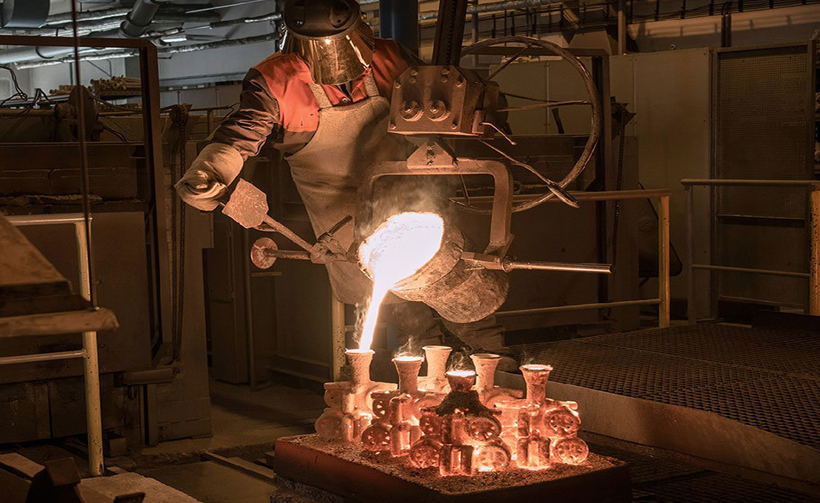 Casting Process lost wax casting