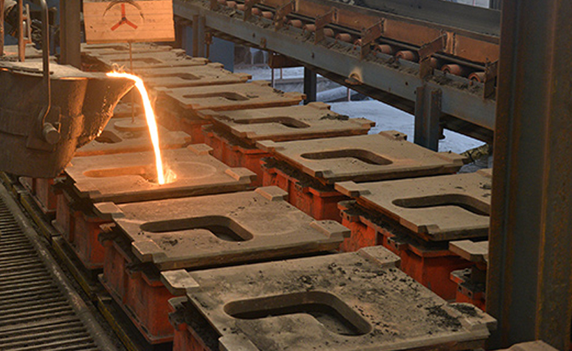 sand casting process