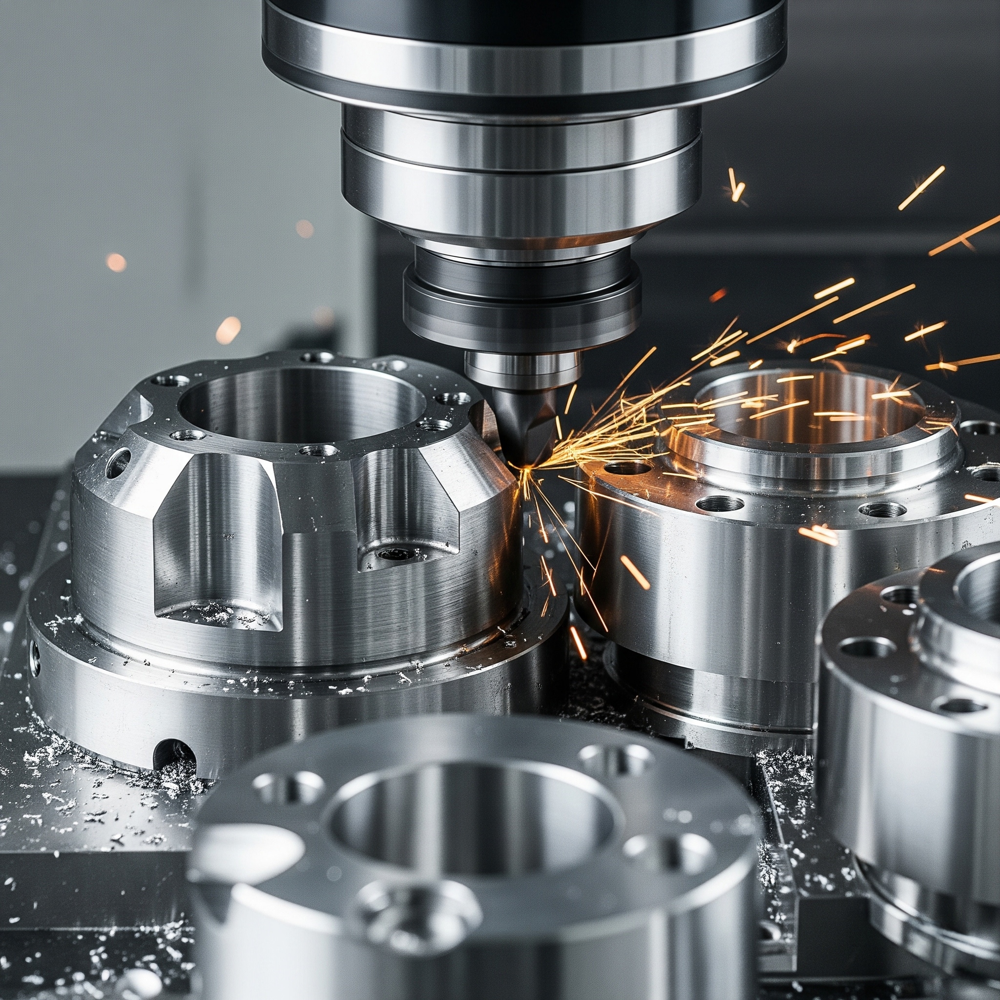 CNC Milling steel parts