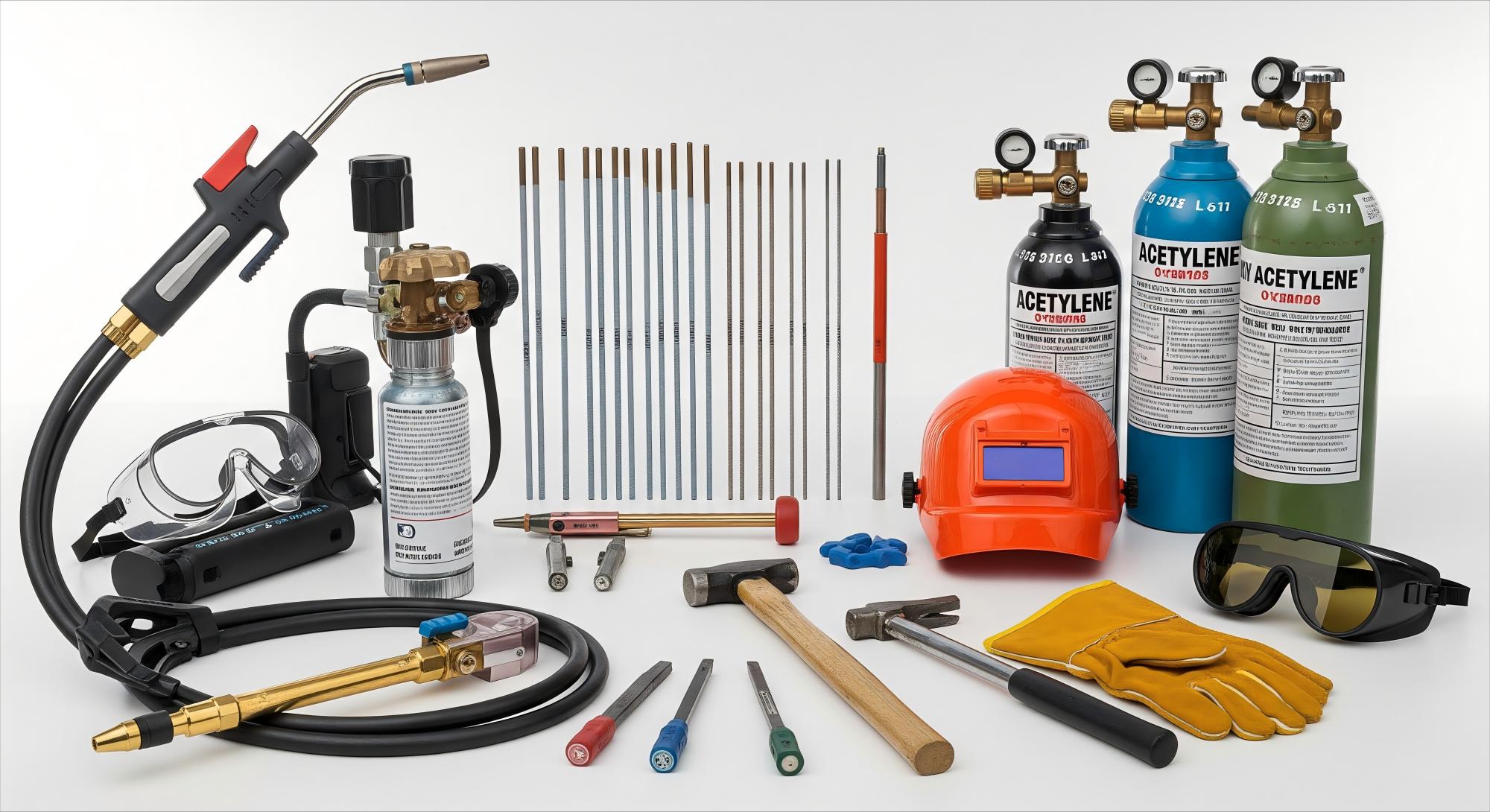 Gas welding tools and materials Gas welding tools and materials