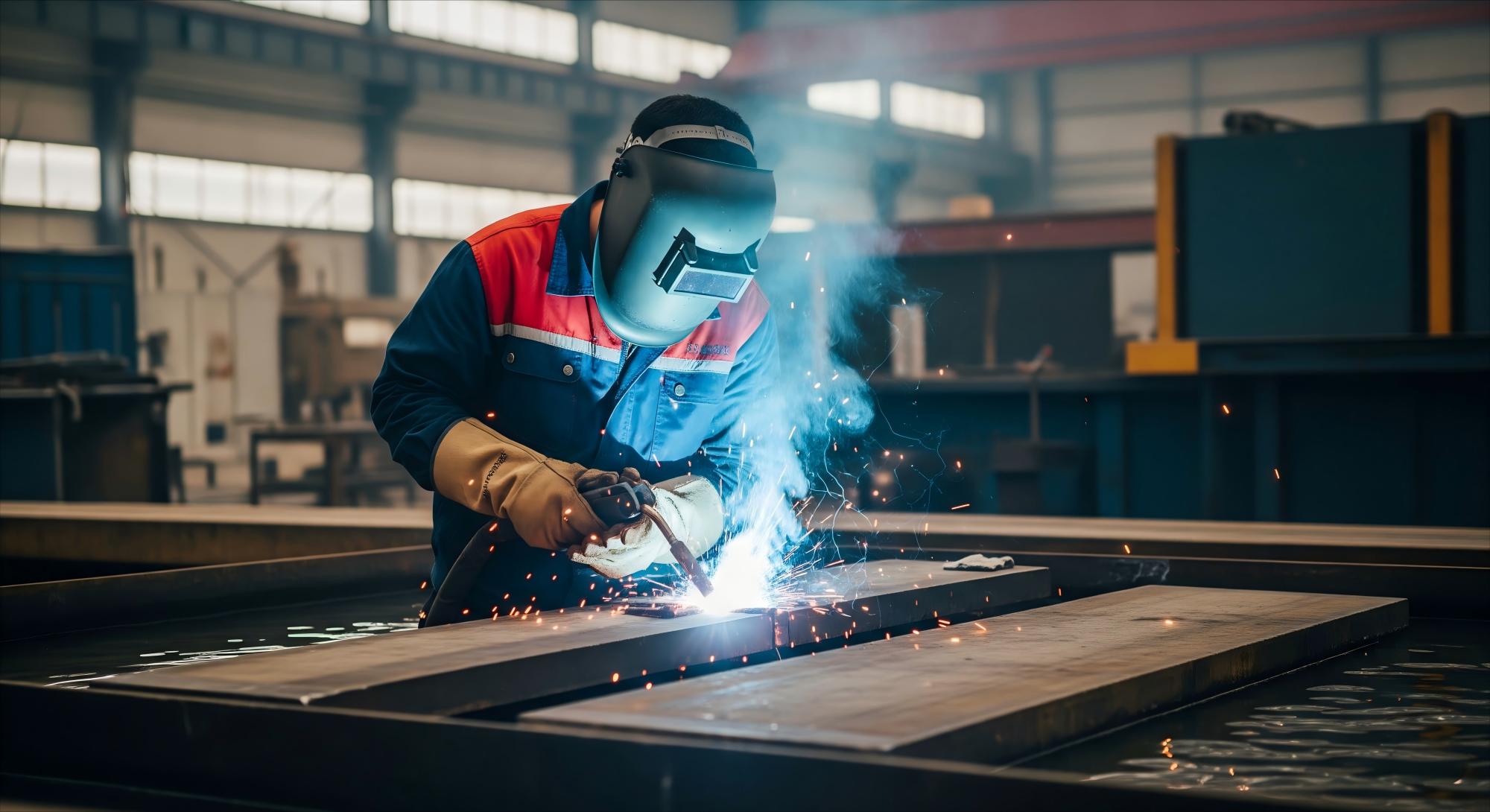 Submerged arc welding of thick steel plates Submerged arc welding of thick steel plates