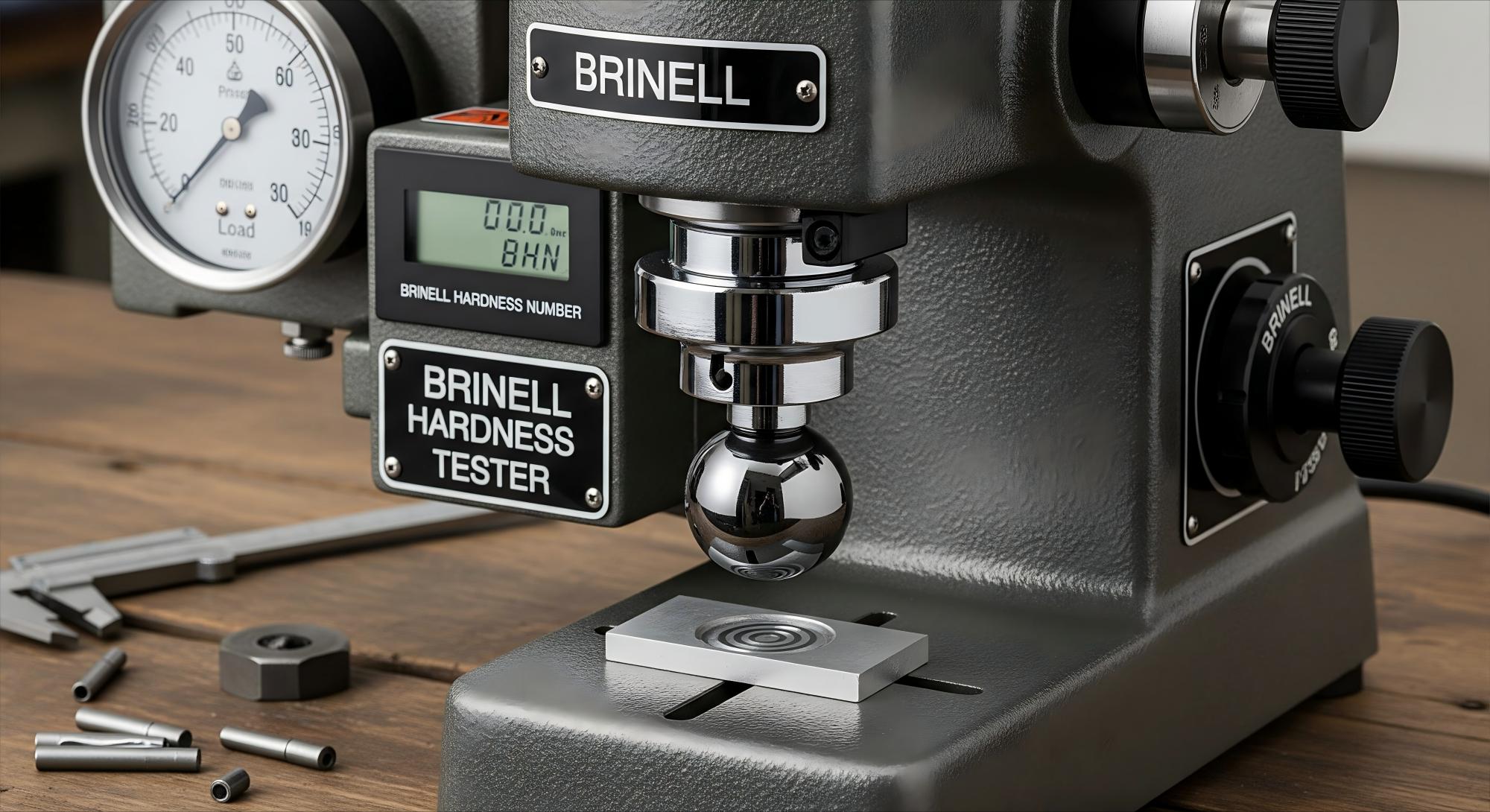 Brinell hardness tester