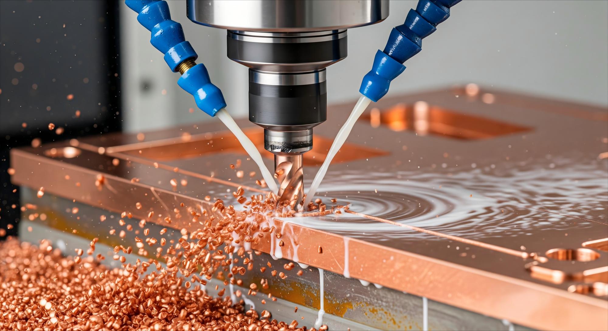 CNC milling copper CNC milling copper