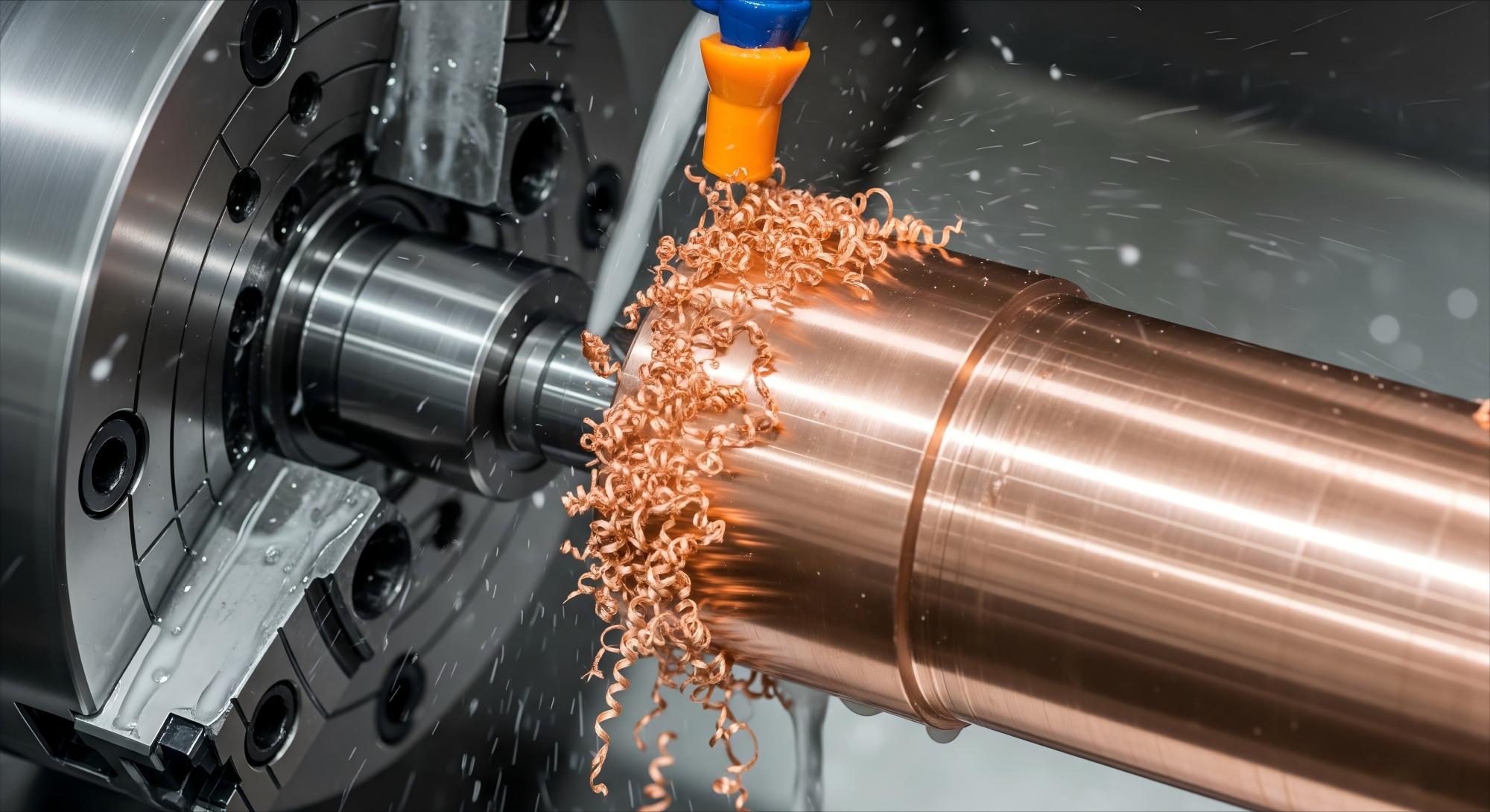 CNC turning copper CNC turning copper