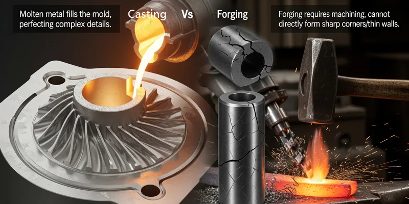 Castings vs Forgings