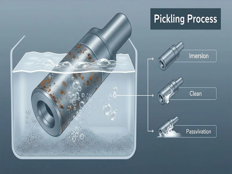 Chemical pickling process Chemical pickling process