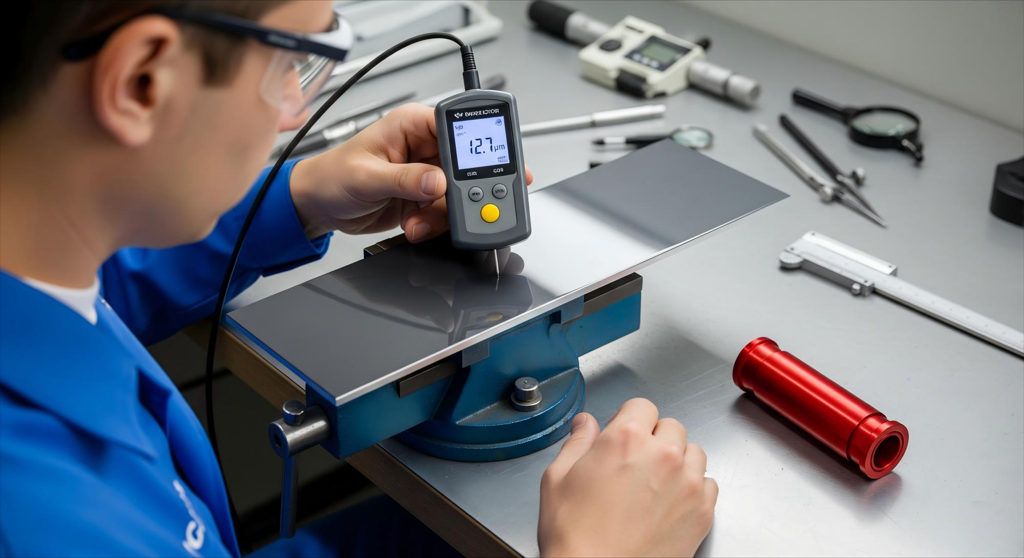 Detecting oxide layer thickness Detecting oxide layer thickness