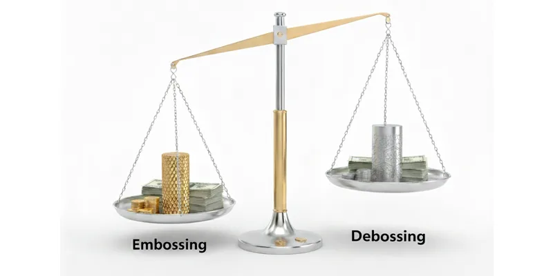 Embossing vs Debossing Costs