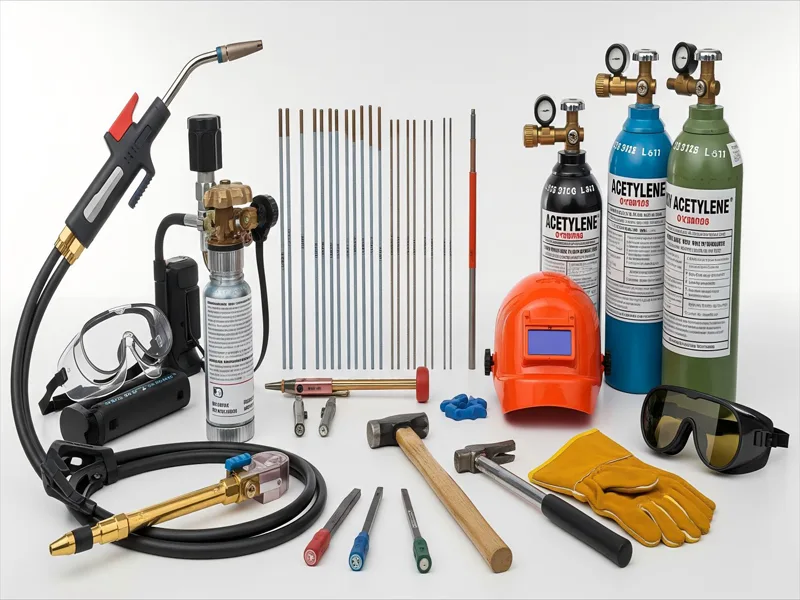 Gas welding tools and materials Gas welding tools and materials