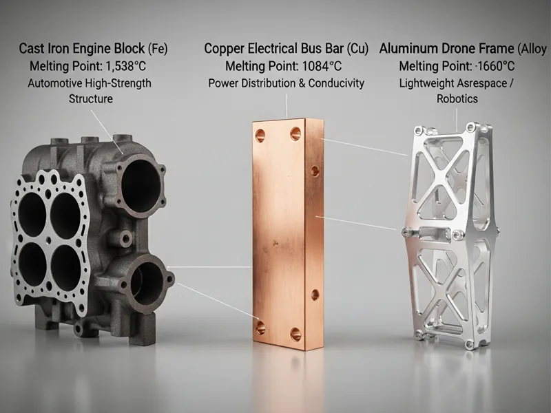 Industrial Applications of Metal Melting Points