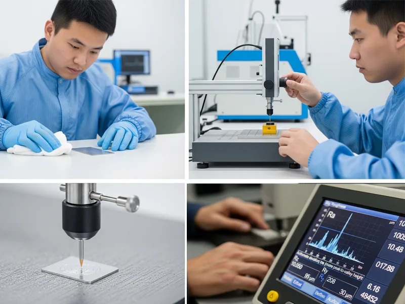 Measuring surface roughness Measuring surface roughness
