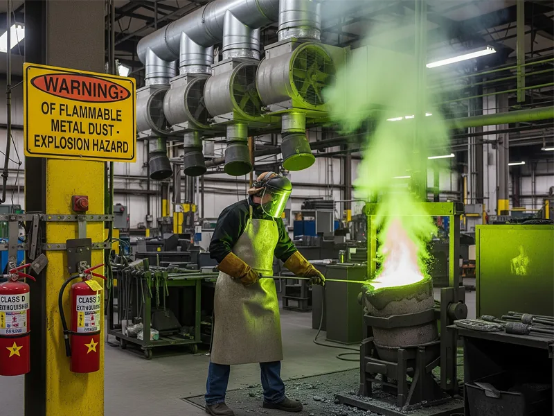 Metal Melting Point Safety Measures