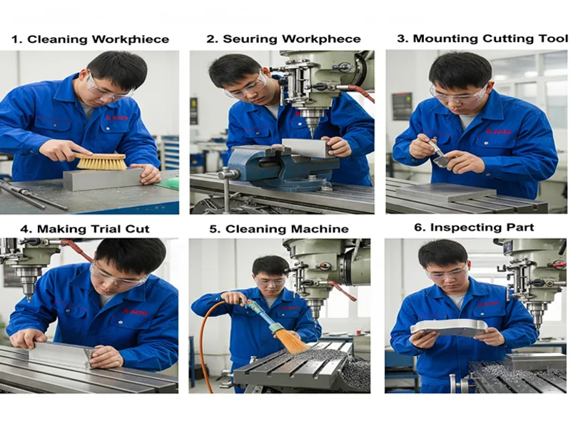 Milling Process Steps Milling Process Steps