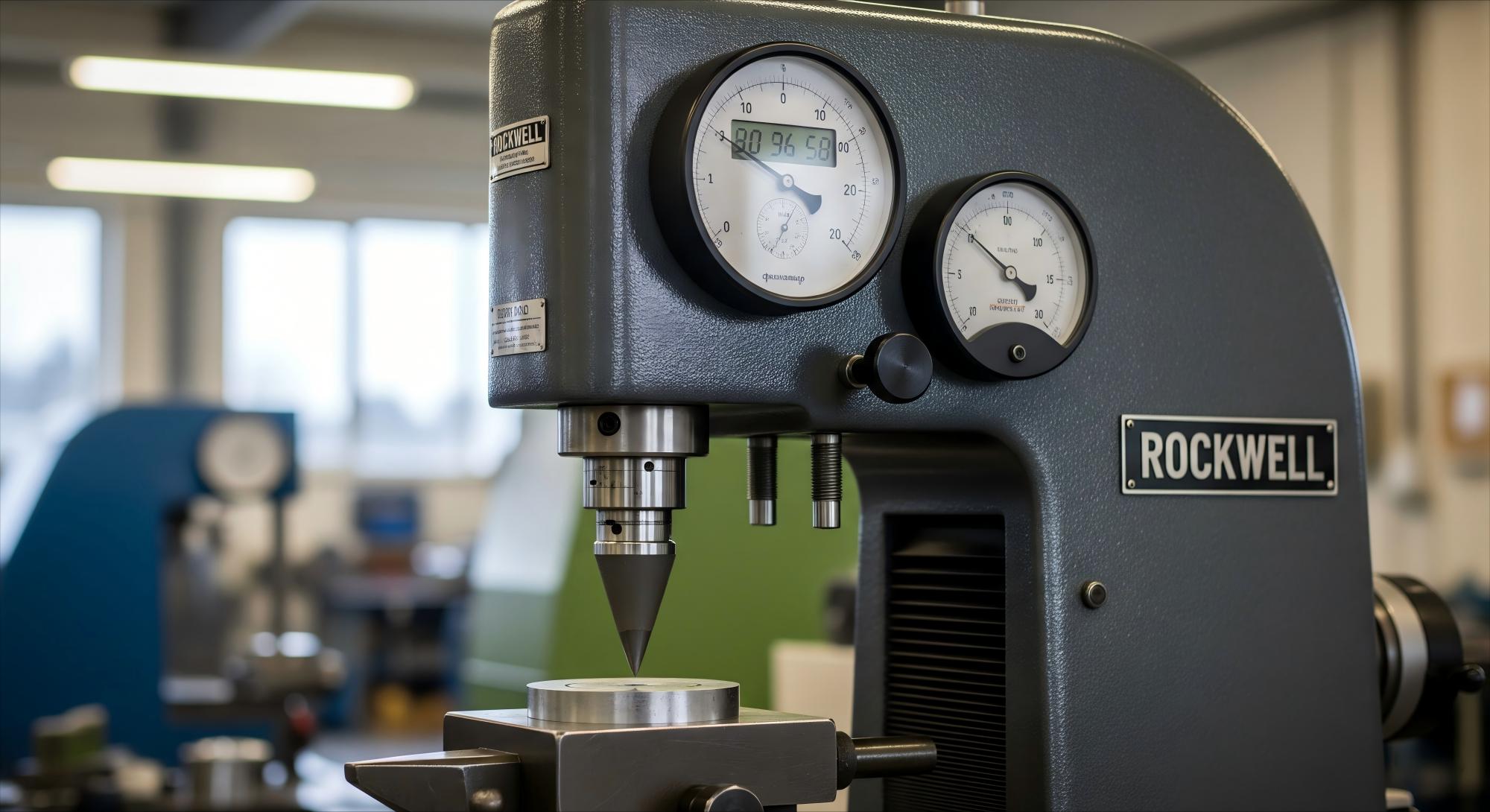 Rockwell hardness tester