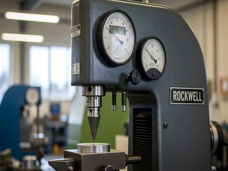 Rockwell hardness tester Rockwell hardness tester