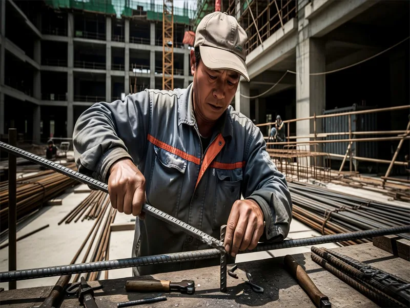 Steel bar descaling Steel bar descaling