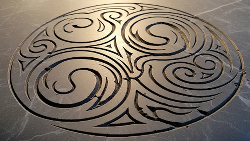 Stone etching