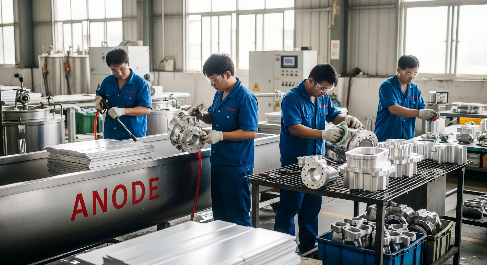 Mastering the Process of Coloring Anodized Aluminum Parts 2 Surface cleaning