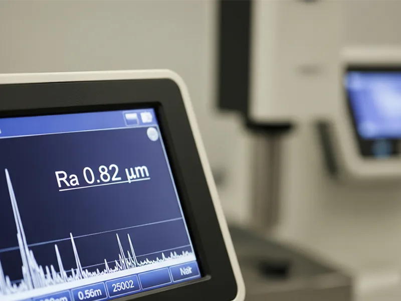 Surface roughness measurement reading data Surface roughness measurement reading data