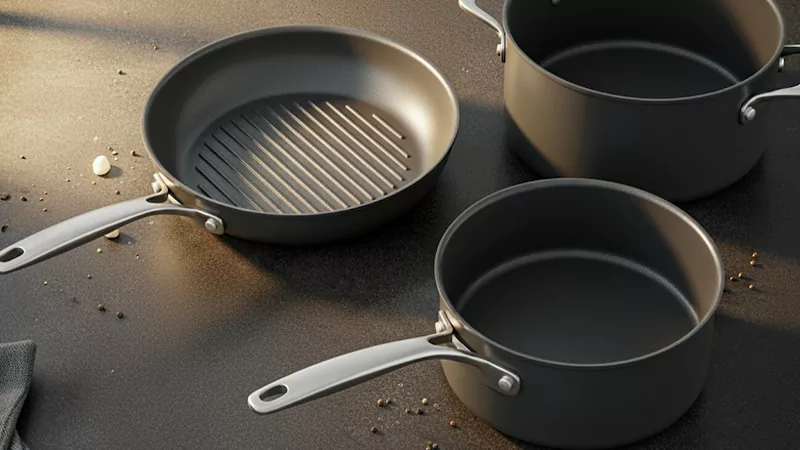 The use of hard anodizing in cookware
