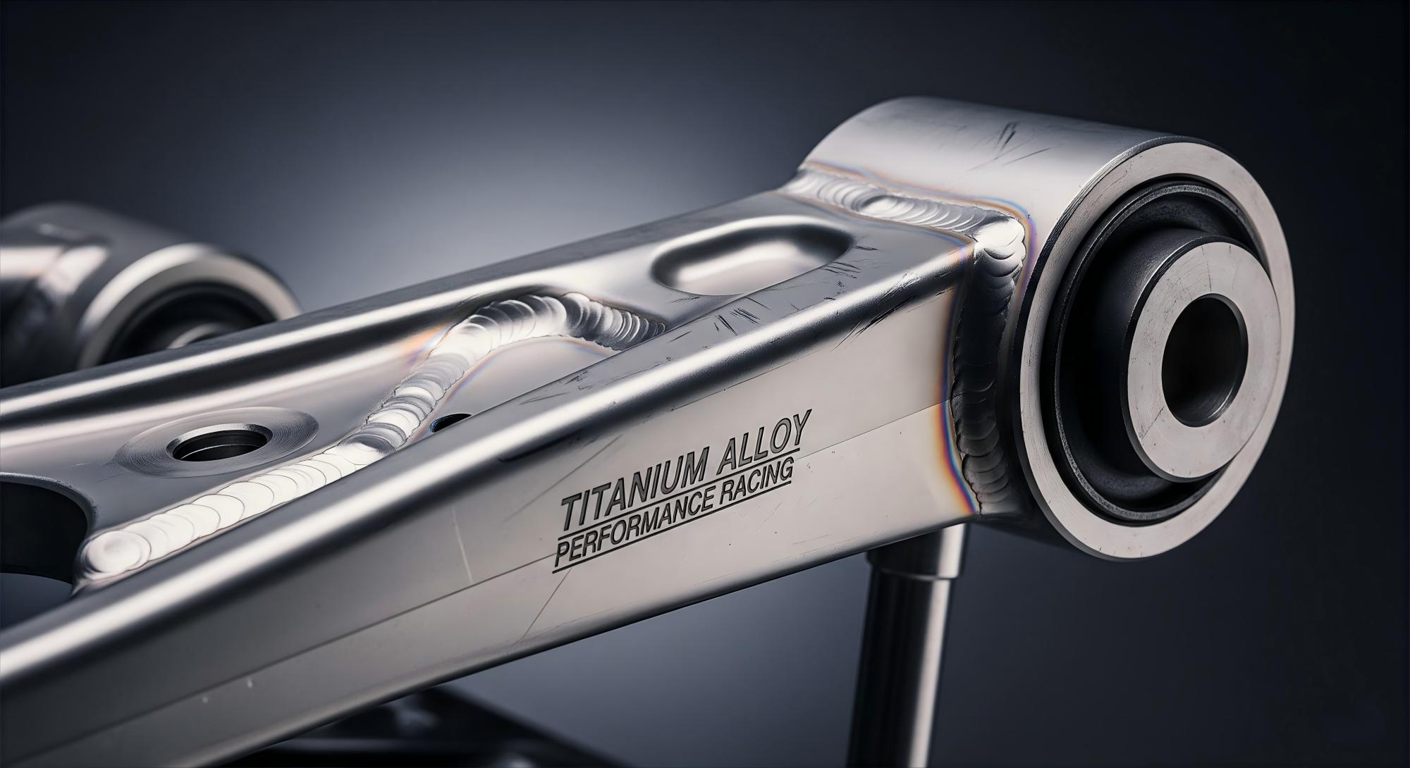 Titanium alloy automobile suspension