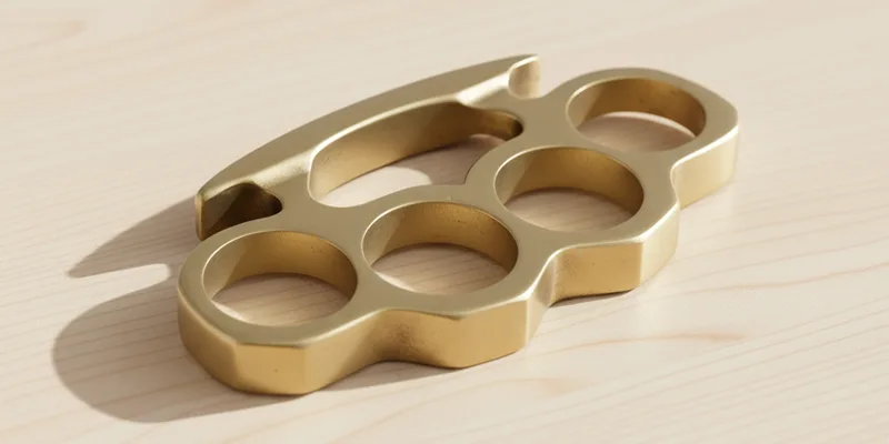 Traveling with Brass Knuckles