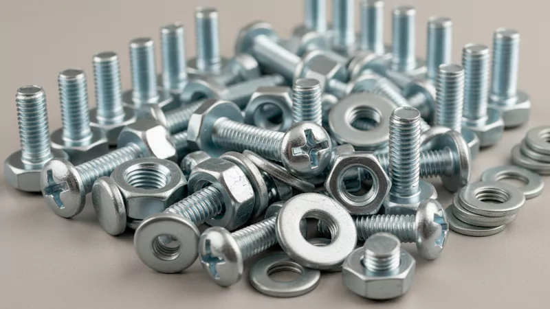 Zinc electroplated fasteners