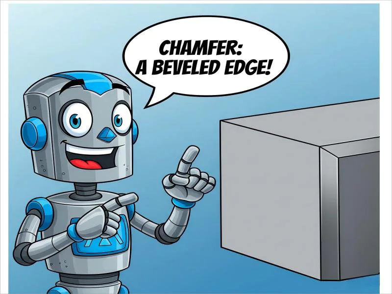 what is a chamfered edge