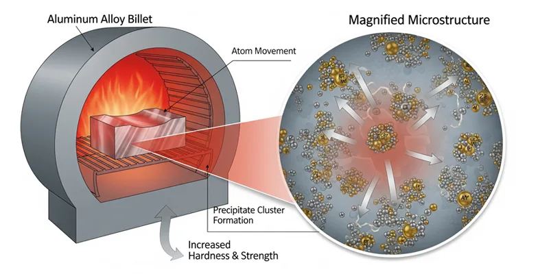 Aluminum artificial aging process Aluminum artificial aging process