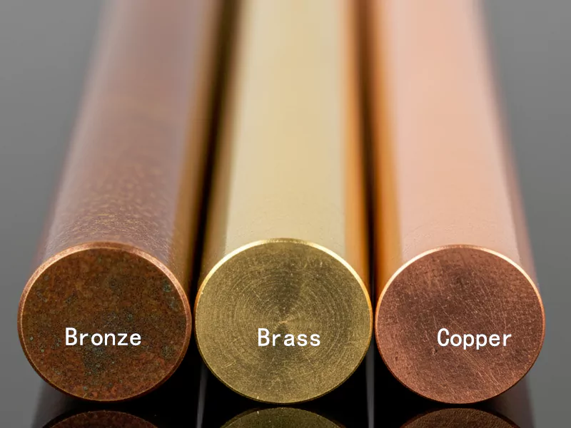 Bronze vs Brass vs Copper