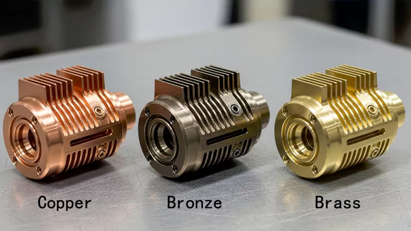 Copper vs bronze vs brass