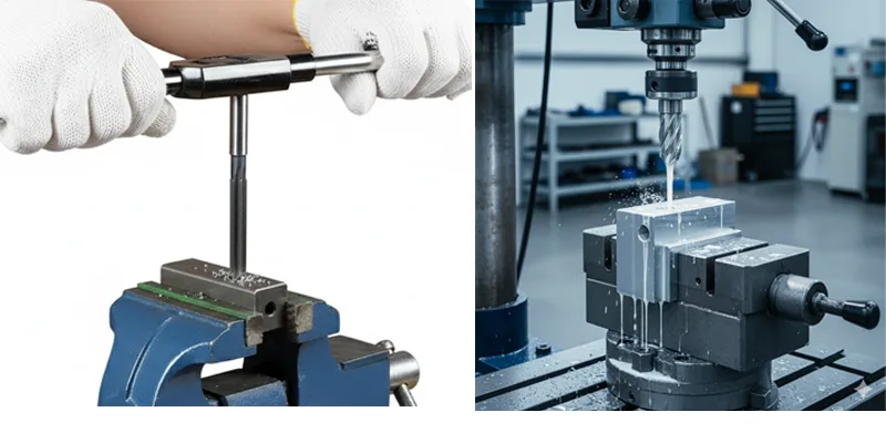 Hand vs Machine Reamers Hand vs Machine Reamers