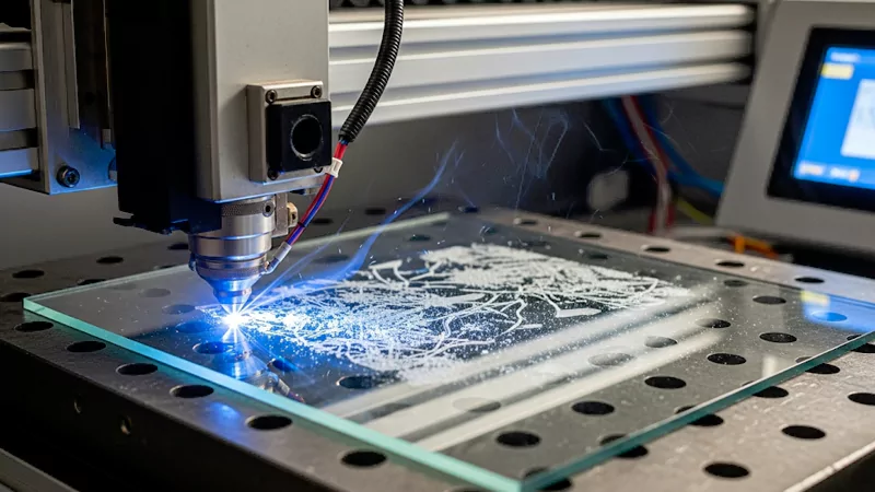 Laser engraved glass Laser-engraved glass
