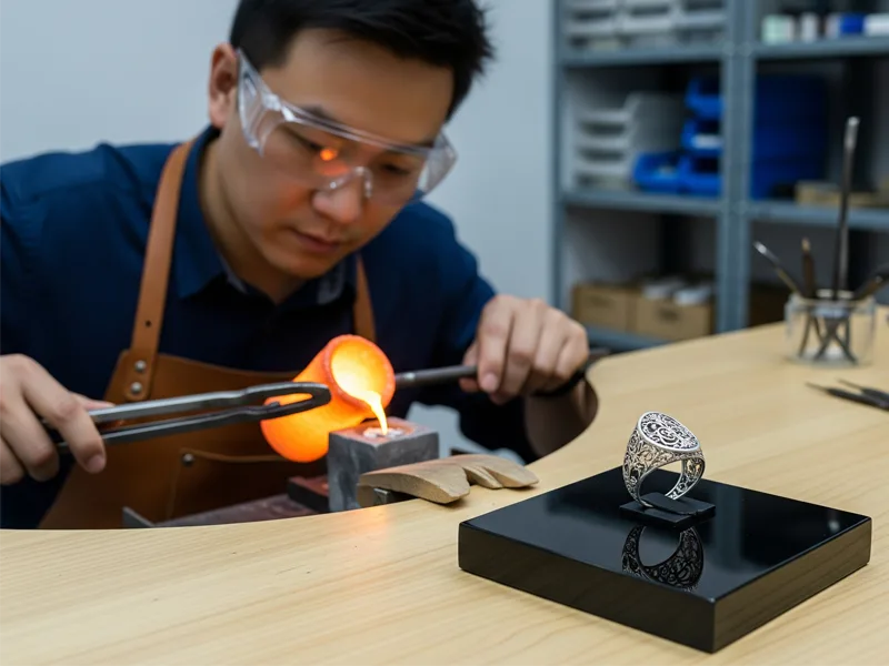 Lost wax casting jewelry uses