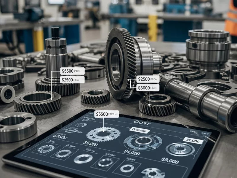 Machining parts costs