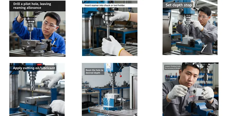 Step by Step Reaming Tool Guide Step-by-Step Reaming Tool Guide