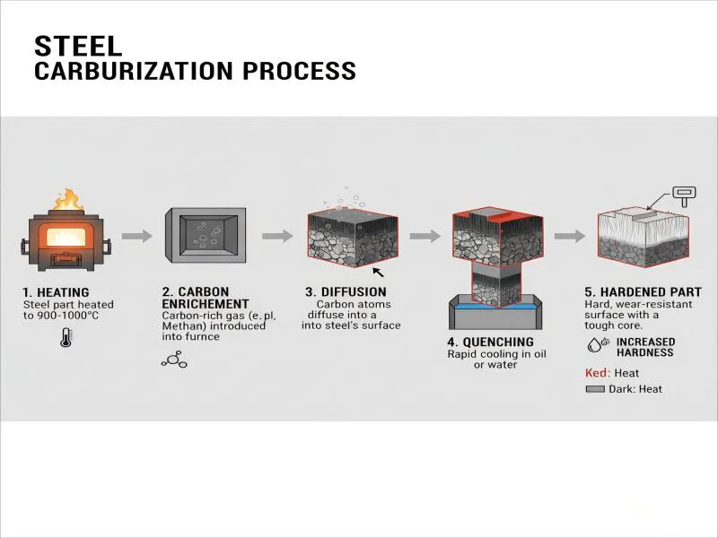 steel carburization process steel carburization process